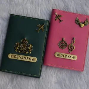 Personalized Couple Passport Covers