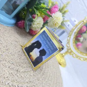 Customized mini photo album