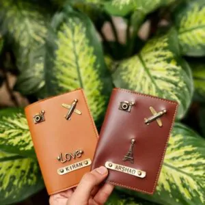 Personalized Couple Passport Covers