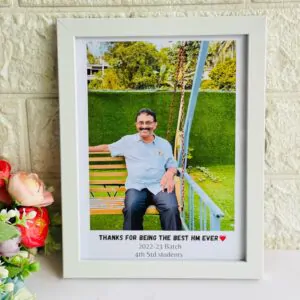 Customised photo frames for your school/college teacher