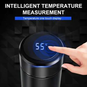 Personalised Led Temperature Bottle For Him