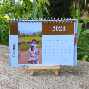 Customised calender with photos