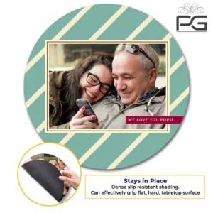 Round Shape Personalized Photo Printed Mouse Pad