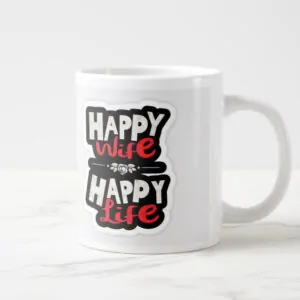 Happy Wife Happy life Mug