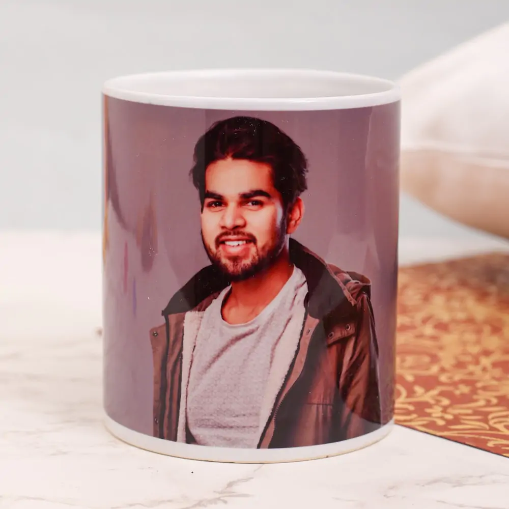 Personalised White Ceramic Mug puneri gifts 3