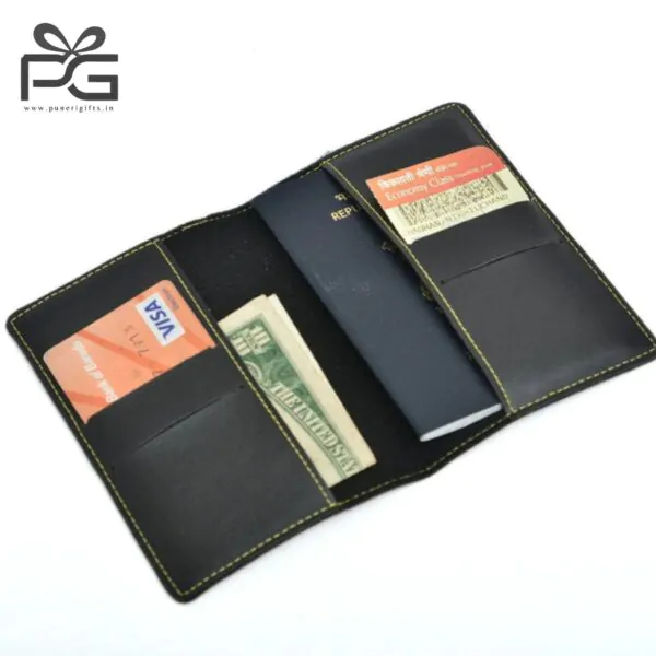 Customised mens wallet 4 in one hamper Black Punerigifts 7