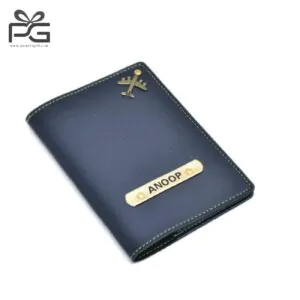 Customised men’s wallet 4 in one hamper (Blue)