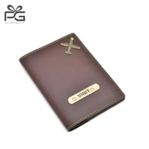 Customised men’s wallet 4 in one hamper (Brown)