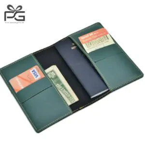 Customised men’s wallet 4 in one hamper (Olive Green)