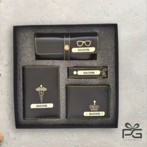 Customized complete men’s combo wallet hamper