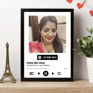 Customised spotify code frame with working code