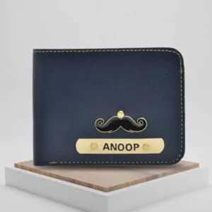 Personalized Men’s Wallet – Royal Blue