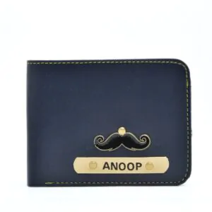 Personalized Men’s Wallet – Royal Blue