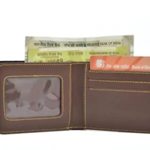 Personalized Men’s Wallet – Brown