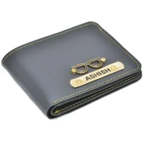 Personalized Men’s Wallet – Grey