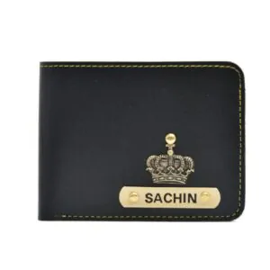 Personalized Men’s Wallet – Black