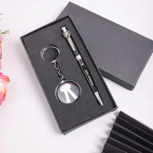 Personalized Advocate Keychain And Pen Combo