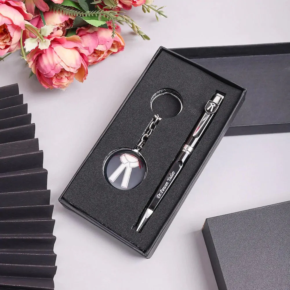 Personalized Advocate Keychain And Pen Combo 1 1005246459