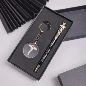 Personalized Pen And Keychain For Doctors