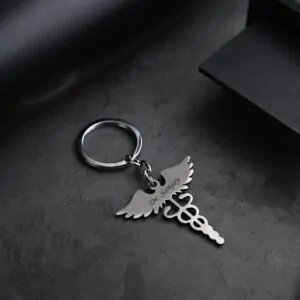 Customised doctor metal keychain