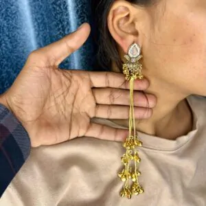 Viral Kashmiri Ghungroo Earrings – Traditional Oxidised Statement Jhumka