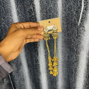 Viral Kashmiri Ghungroo Earrings – Traditional Oxidised Statement Jhumka