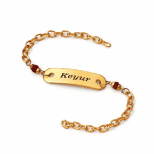 Personalized Rakhi with Name | Custom Engraved Rakhi for Raksha Bandhan