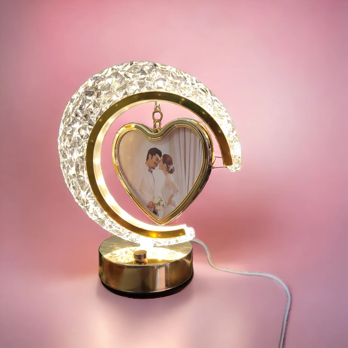 Crystal Moon Led Photo Lamp