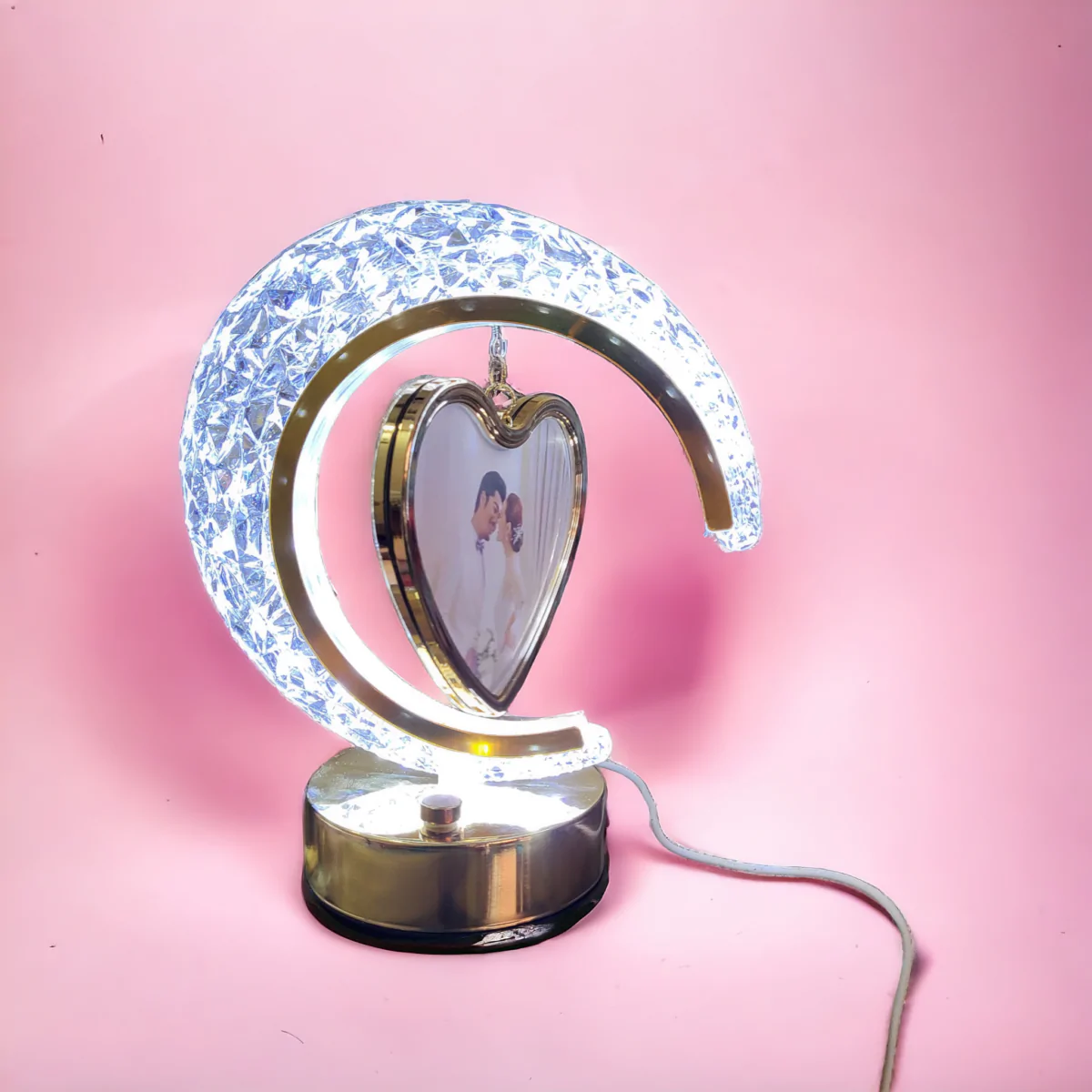 Crystal Moon Led Photo Lamp