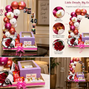 Customised mini Baloon hamper