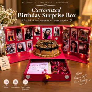 Customised Surprise Cake Box