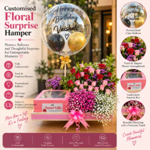 Customised Floral Big Surprise Hamper