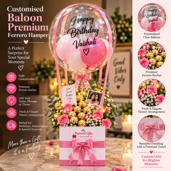 Customised Floral Big Surprise Hamper